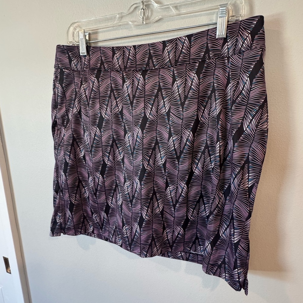 Greg Norman Purple Golf Skort Large Womens - Picture 2 of 6